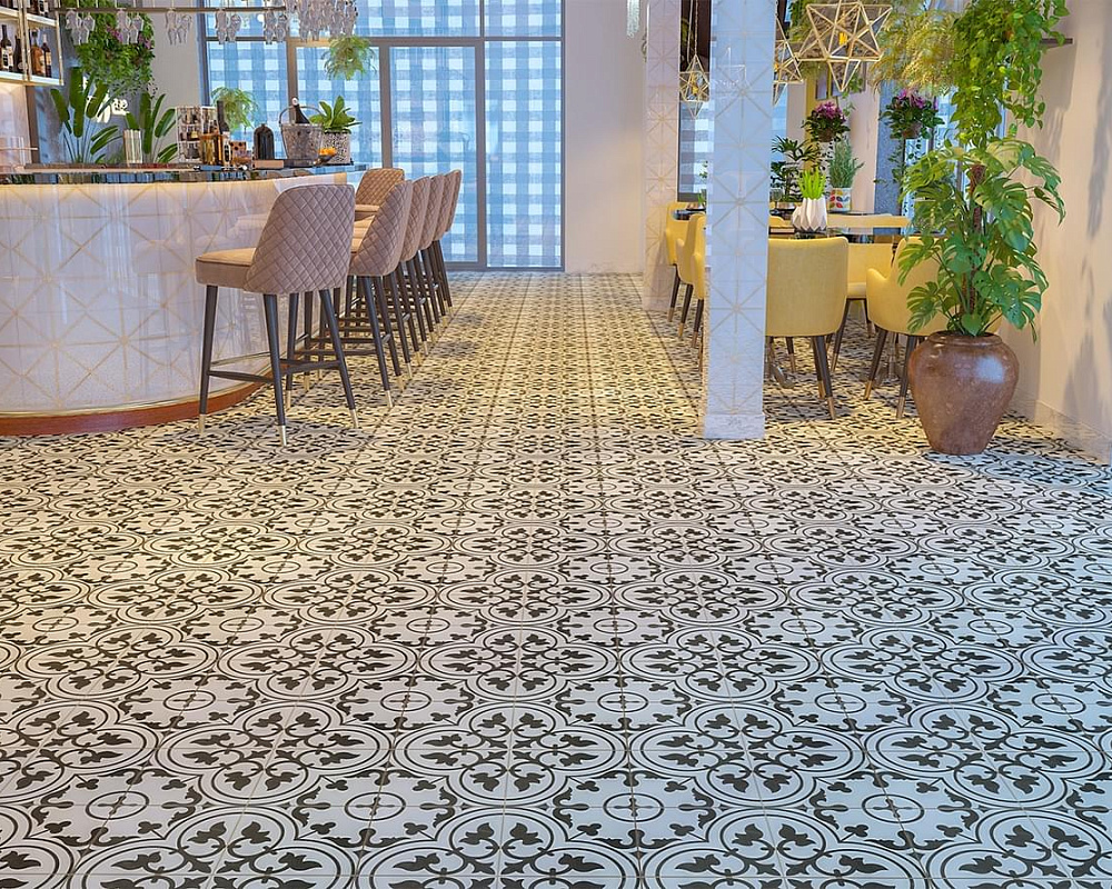 Marina Blue Pre-Cut 45x45